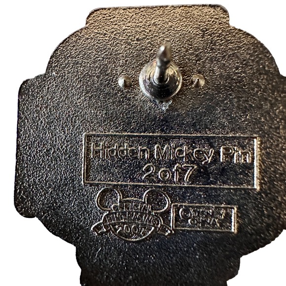 Disney Pin Trading Pirate Skull Collection 2007 Hidden Mickey King Crown PP51733 - Picture 3 of 8